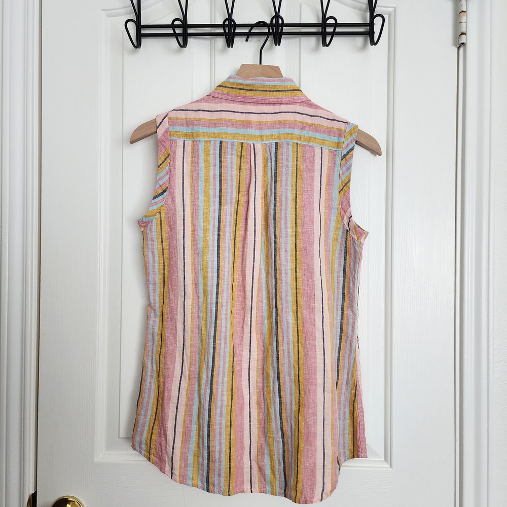 Orvis Multicolor Striped Button-Up Shirt - Picture 7 of 7